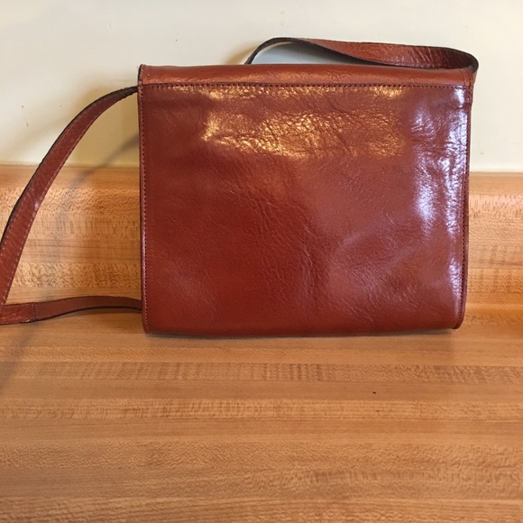 Vintage Tano Leather Crossbody Pocketbook - Picture 4 of 8
